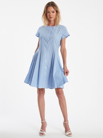 Robe-chemise 'Zavie' Ana Alcazar en bleu