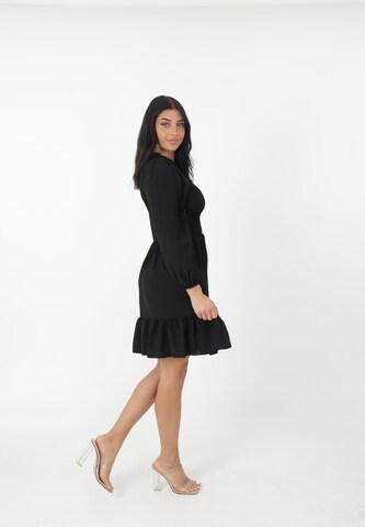 Elara Kleid in Schwarz