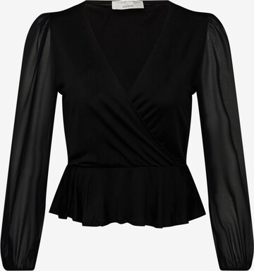 Guido Maria Kretschmer Curvy Shirt 'Maggie' in Black: front