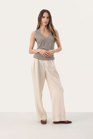 Haut 'Nikkia' Part Two en beige