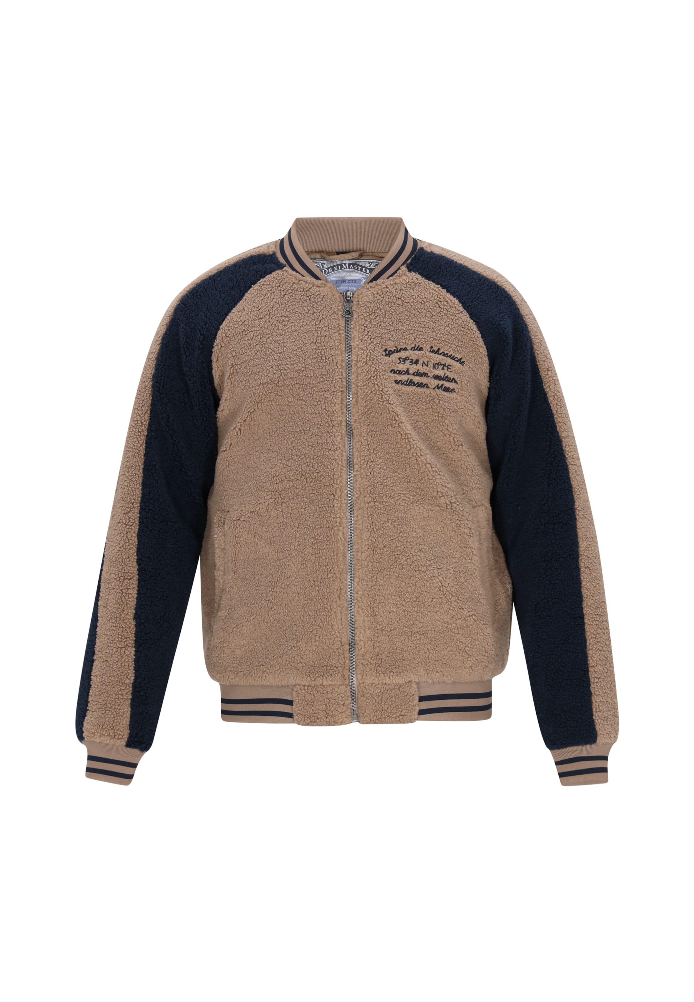 DreiMaster Vintage - Casaco meia-estação em castanho: frente