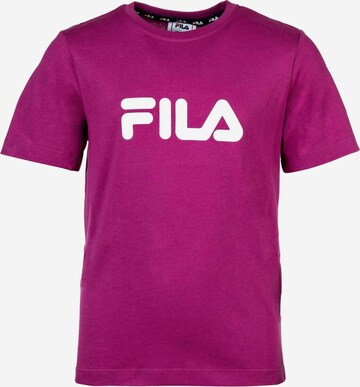 T-Shirt FILA en rose : devant
