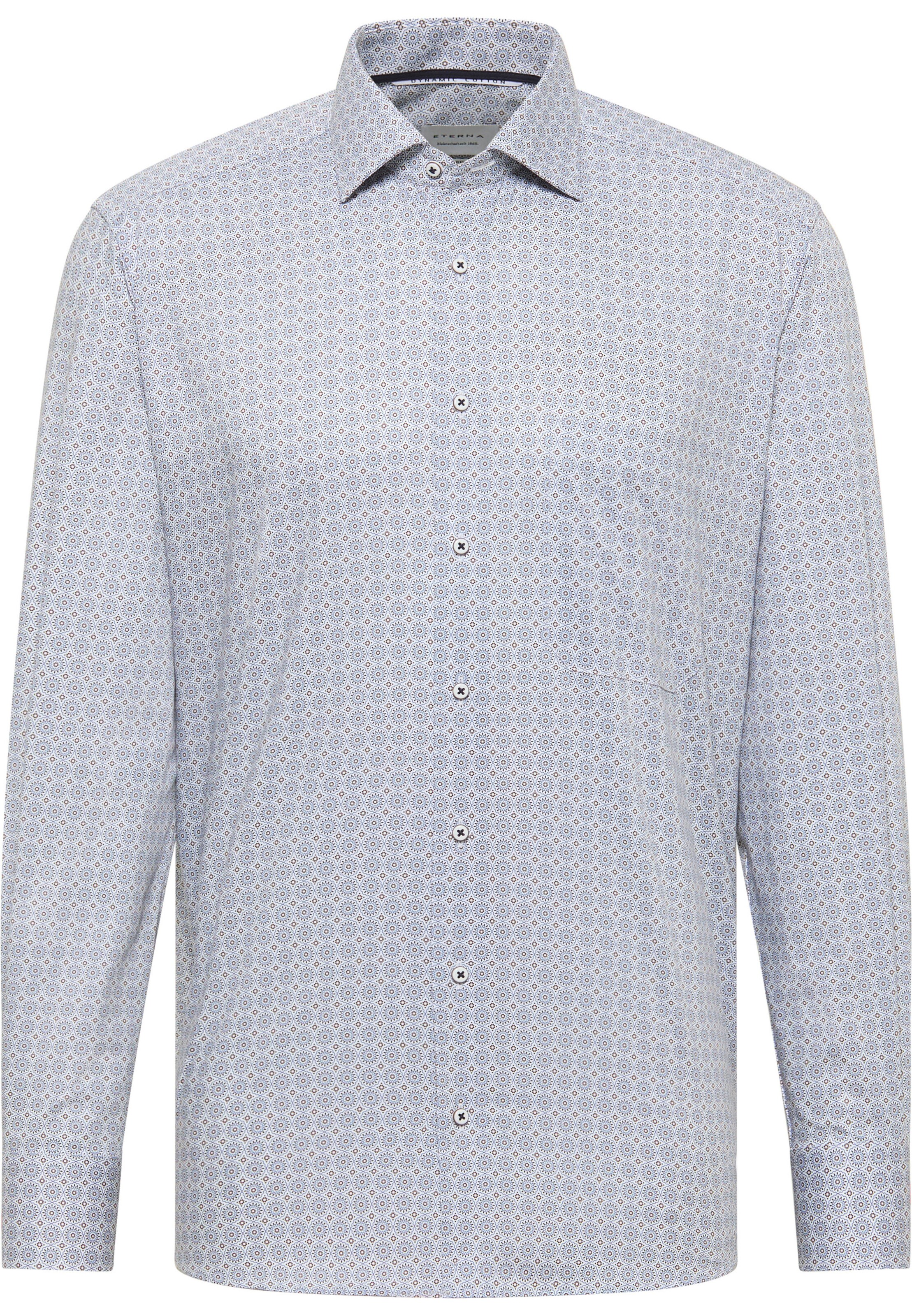 ETERNA Button Up Shirt in Light blue / Light grey, Item view