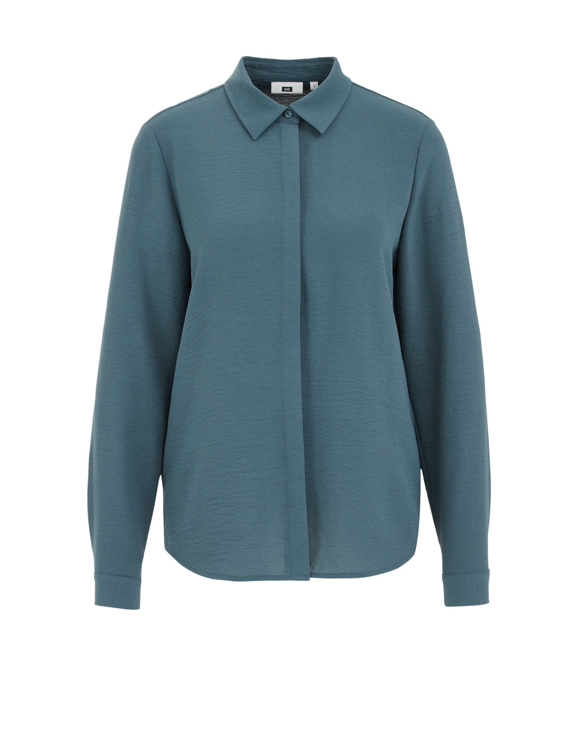 WE Fashion Blouse in Blue: front