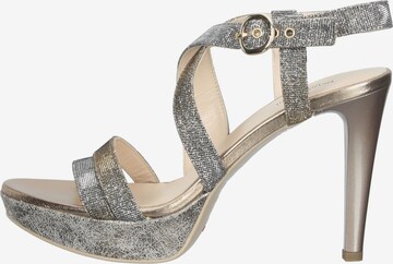 Nero Giardini Strap Sandals in Silver