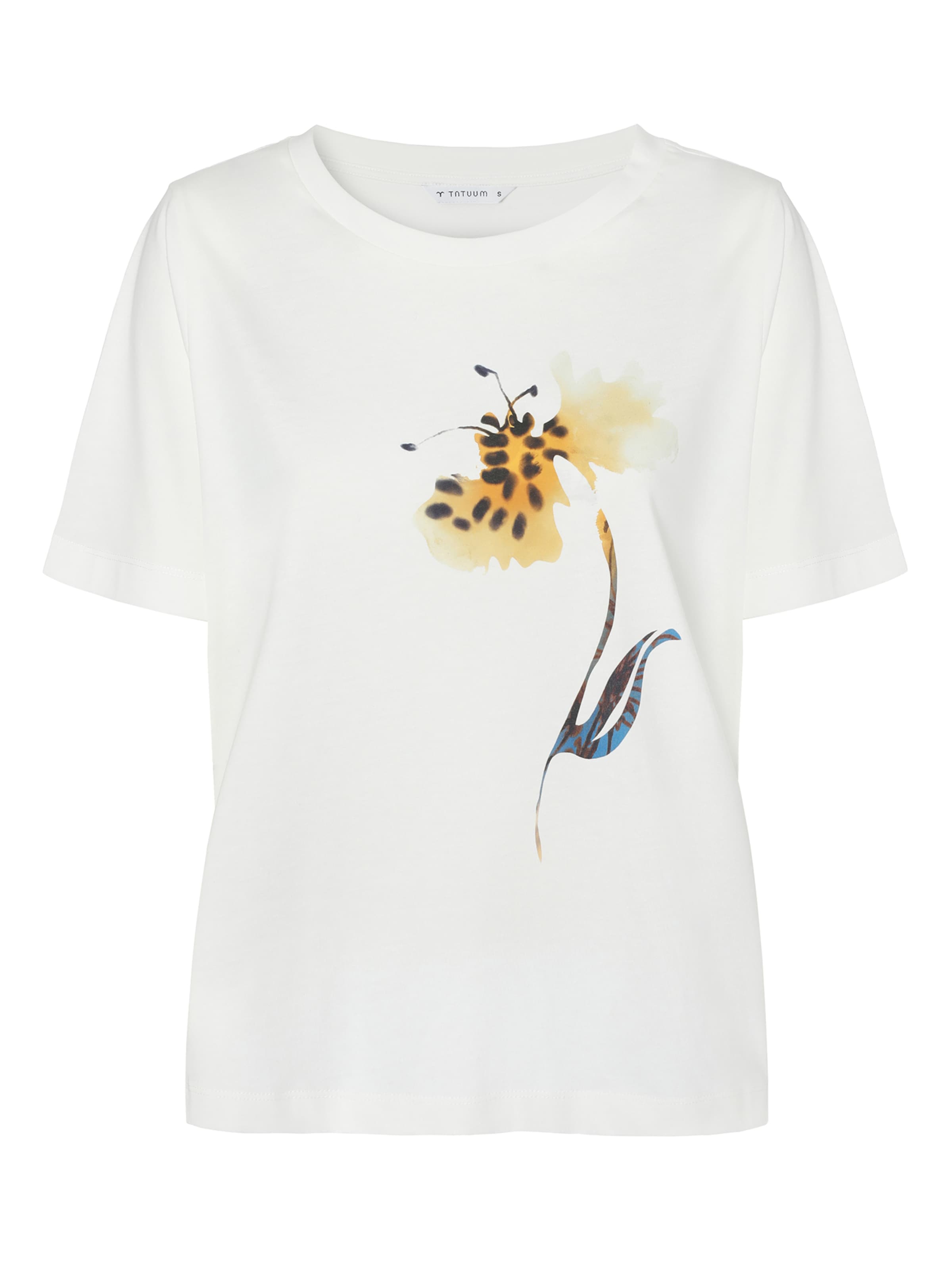 Tricou 'Landa 1' de la TATUUM pe alb: față