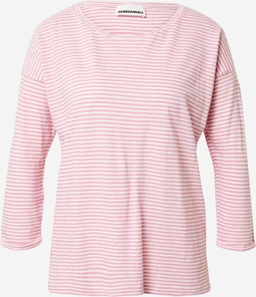 ARMEDANGELS - Camisa 'Siana' em rosa: frente