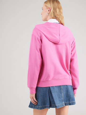 GAP Sweat jacket 'HERITAGE' in Pink