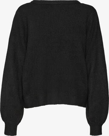 VERO MODA Knit cardigan 'EBRU' in Black