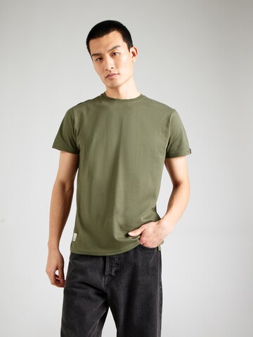 ALPHA INDUSTRIES Koszulka 'Dragon' w kolorze zielony