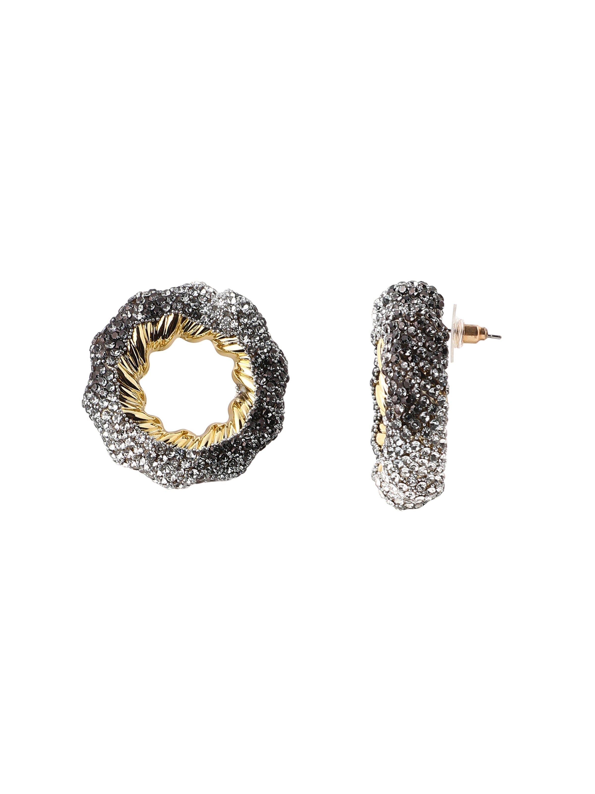 sidabrinė SOHI Auskarai ' Lakhi '