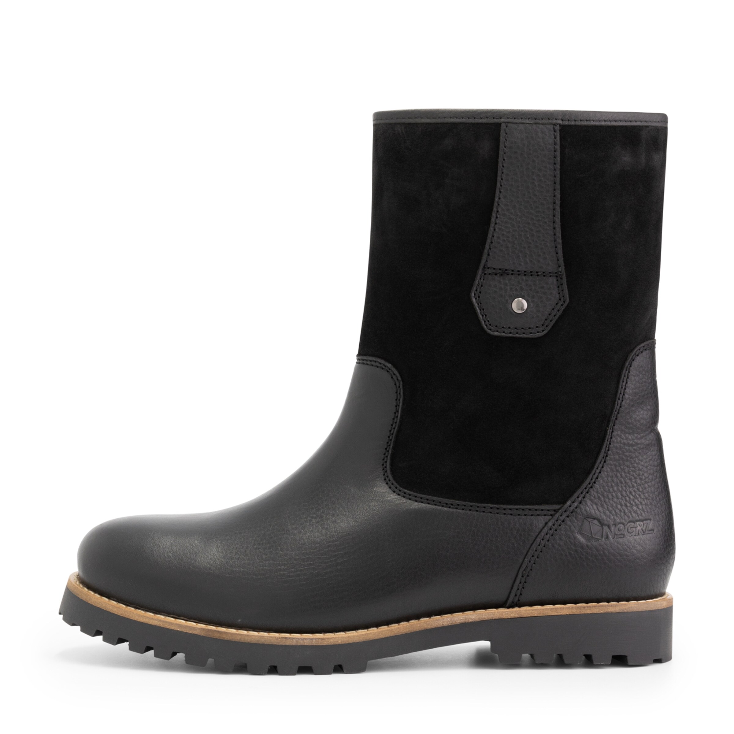 NoGRZ Laarzen 'R.Cassels' in Zwart