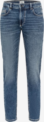 CAMEL ACTIVE Slimfit Jeans in Blauw: voorkant