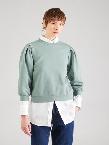 ABOUT YOU Sweatshirt 'Arlene' in Green: front