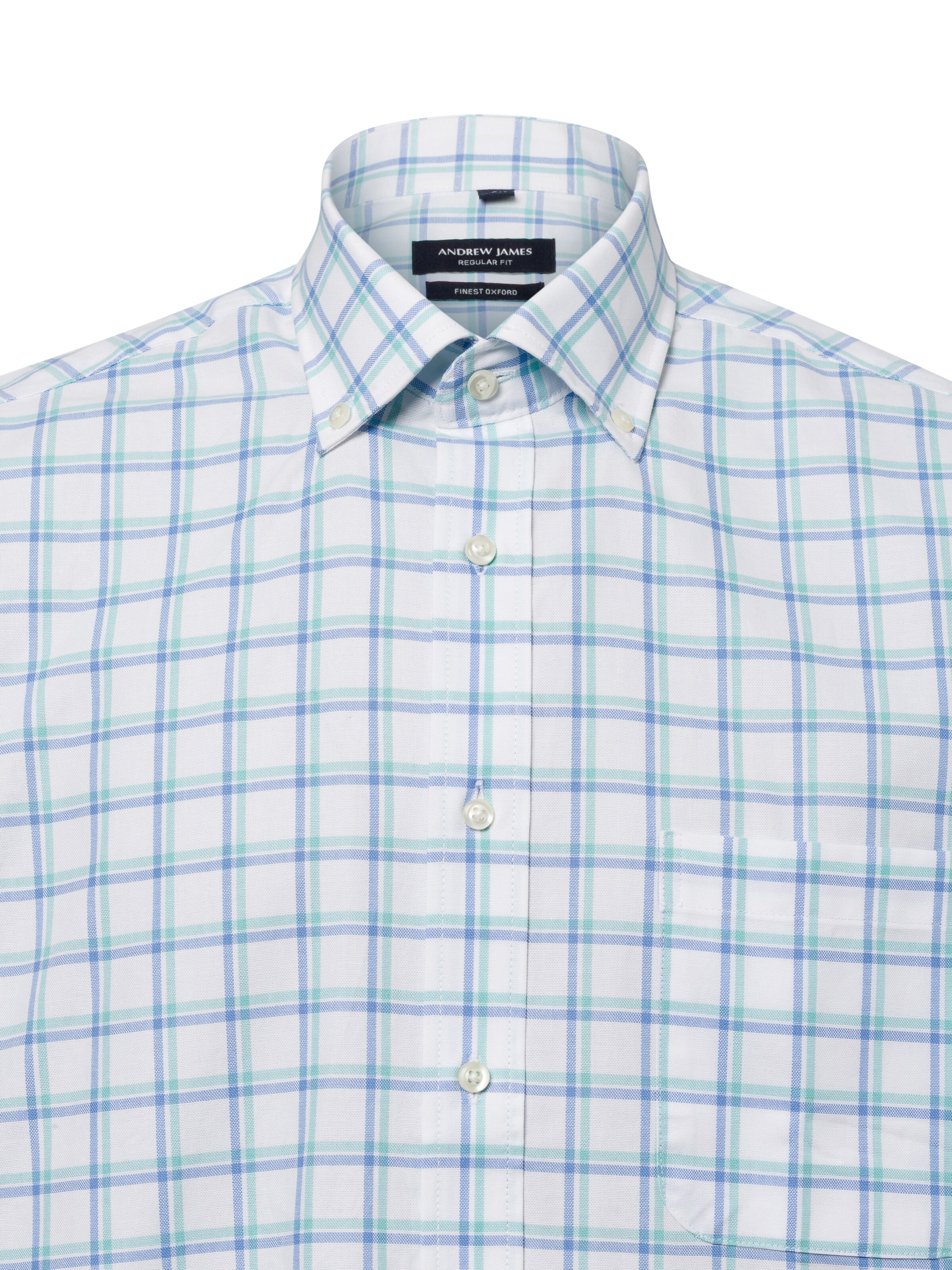 Andrew James Regular Fit Hemd in Weiß
