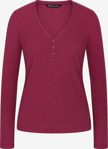 TRIUMPH Shirt in Lila: voorkant