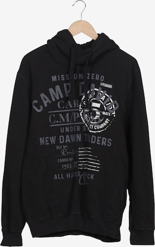 CAMP DAVID Kapuzenpullover XXL in Schwarz: Vorderseite