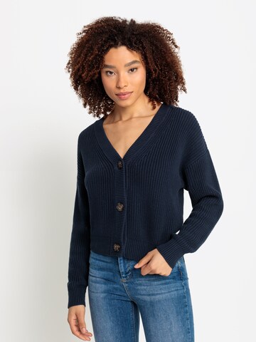 LASCANA Strickjacke in Blau: Vorderseite