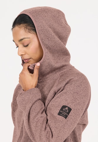 Whistler Fleece jacket 'Wolven' in Brown