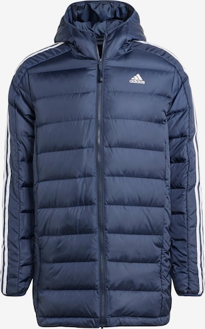 ADIDAS SPORTSWEAR Outdoor jacket 'Essentials 3-Streifen' in Blue: front