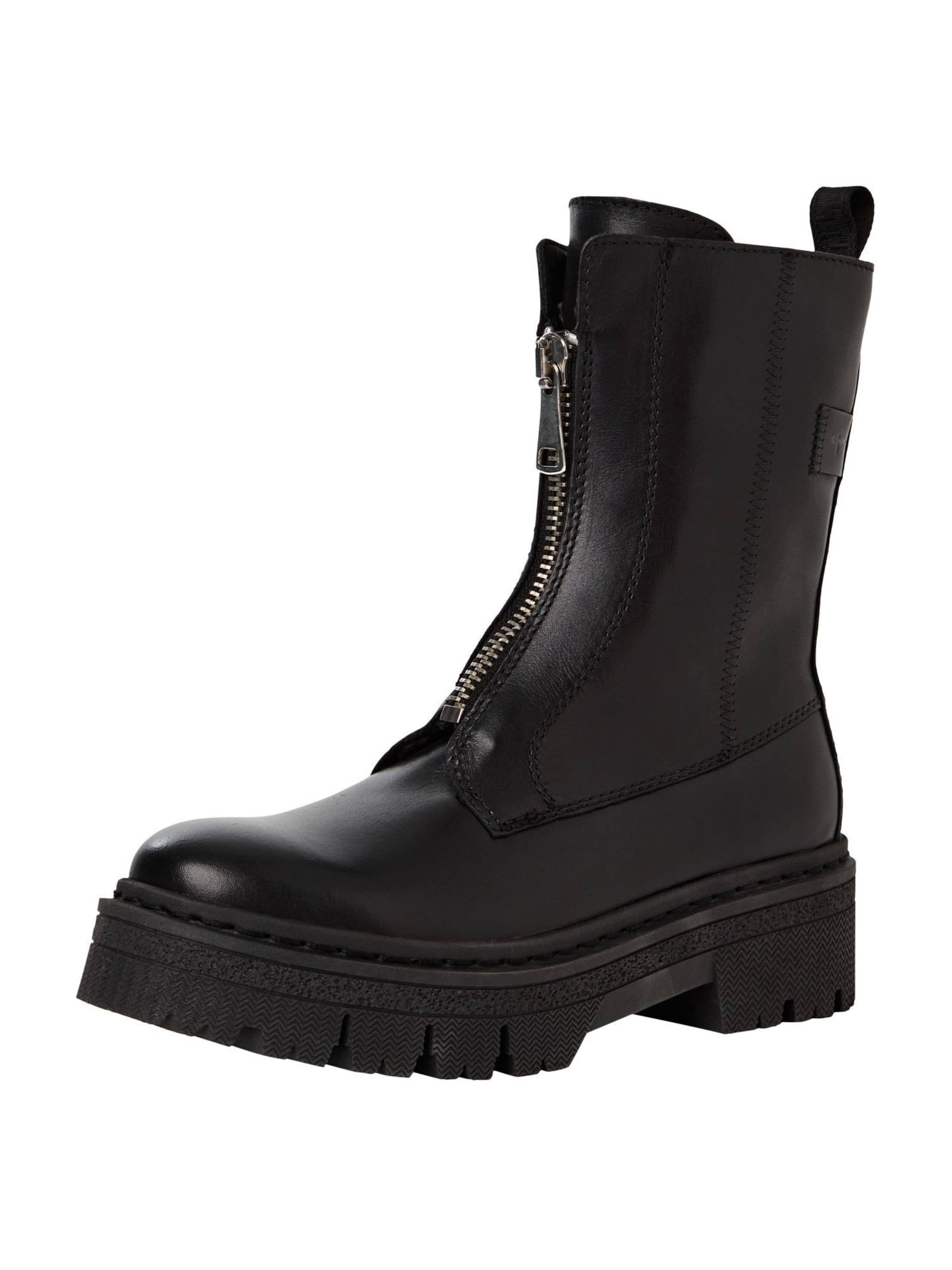 Tamaris Stiefelette in Schwarz: Vorderseite