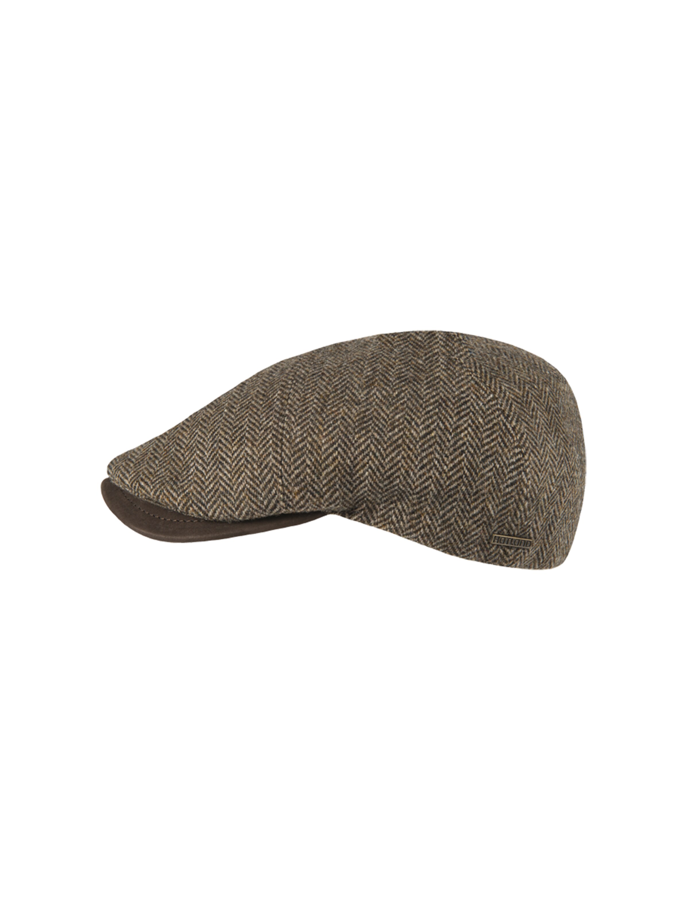 Hatland Cap 'Akosh' in Brown: front