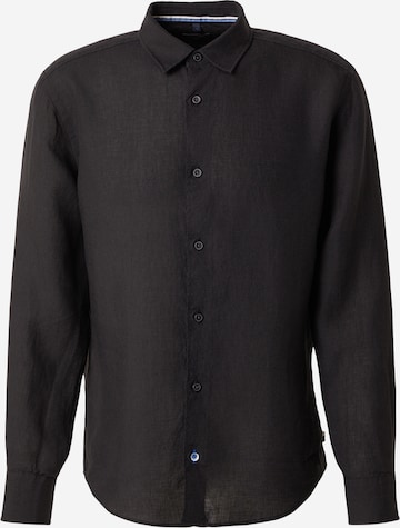OLYMP Regular Fit Paita värissä musta: etupuoli