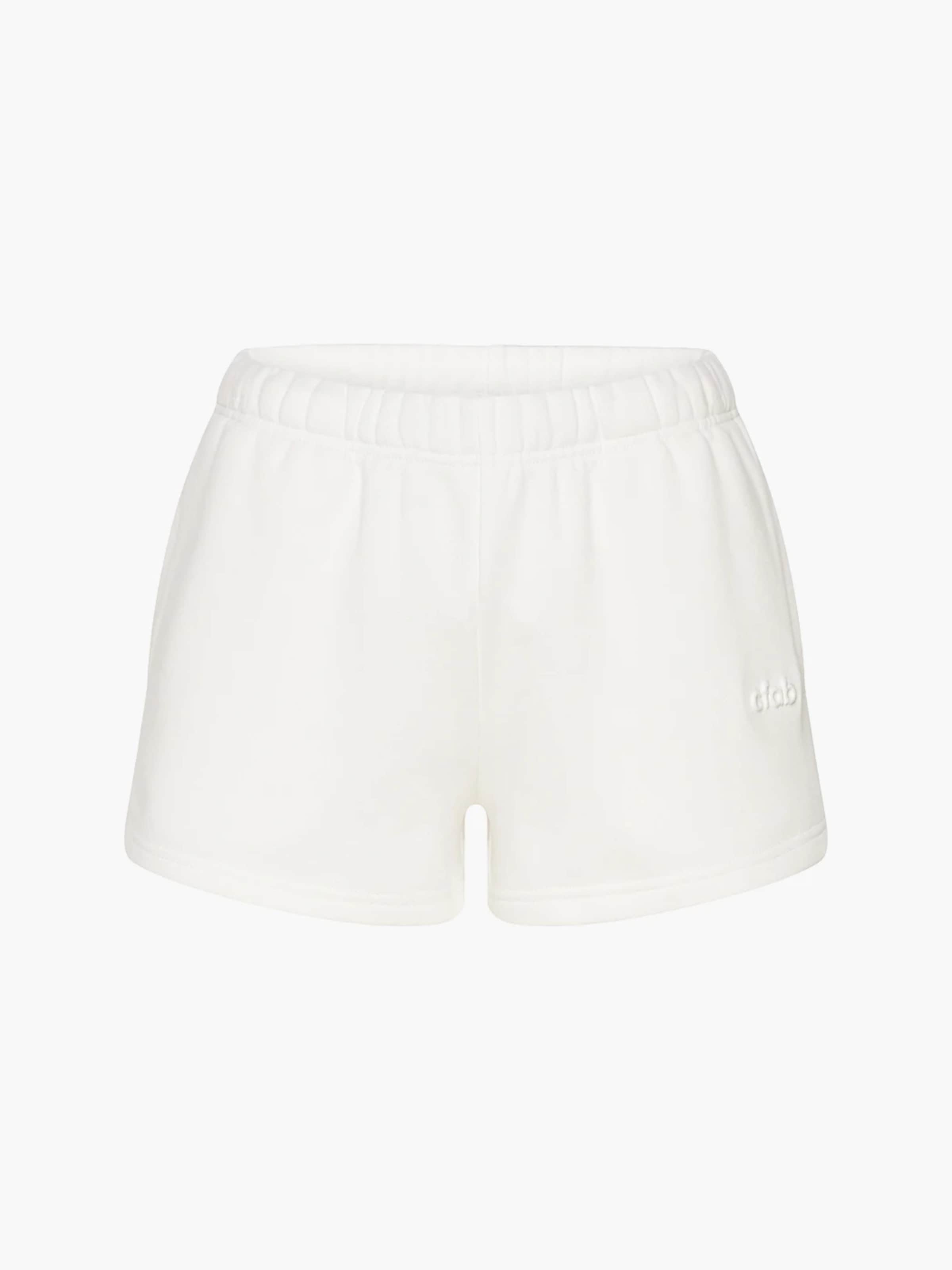 cfab (formerly creamy fabrics) Loosefit Byxa 'Everyday' i vit: framsida