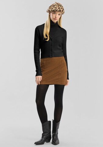 QS Strickjacke in Schwarz
