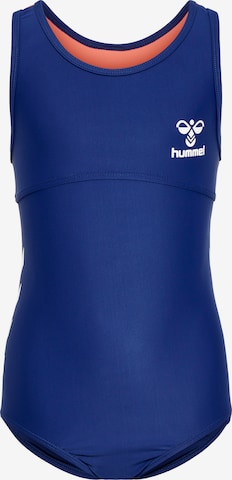 Hummel Athletic Swimwear 'Bell' in Blue: front