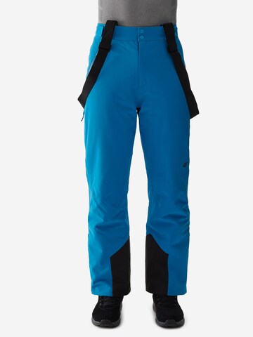 regular Pantaloni per outdoor di 4F in blu: frontale