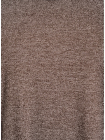 Zizzi - Camiseta 'Flrosey' en marrón