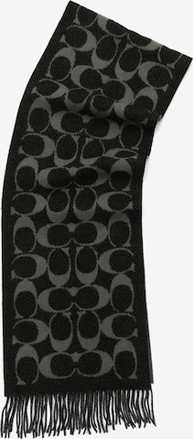 juoda COACH Šalikas: priekis