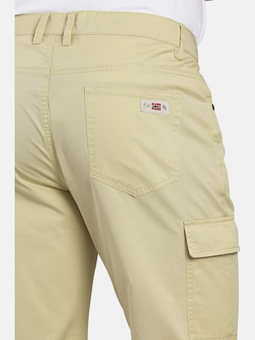 Jan Vanderstorm Loose fit Cargo Pants 'Engelbrekt' in Yellow