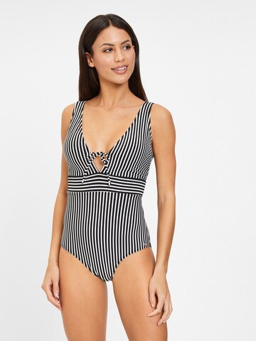 Triangle Maillot de bain s.Oliver en noir : devant