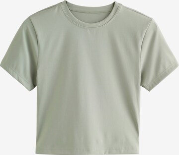 žalia self. Marškinėliai: priekis