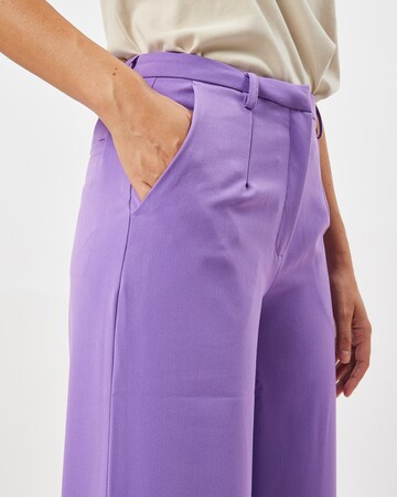 Loosefit Pantalon minimum en violet