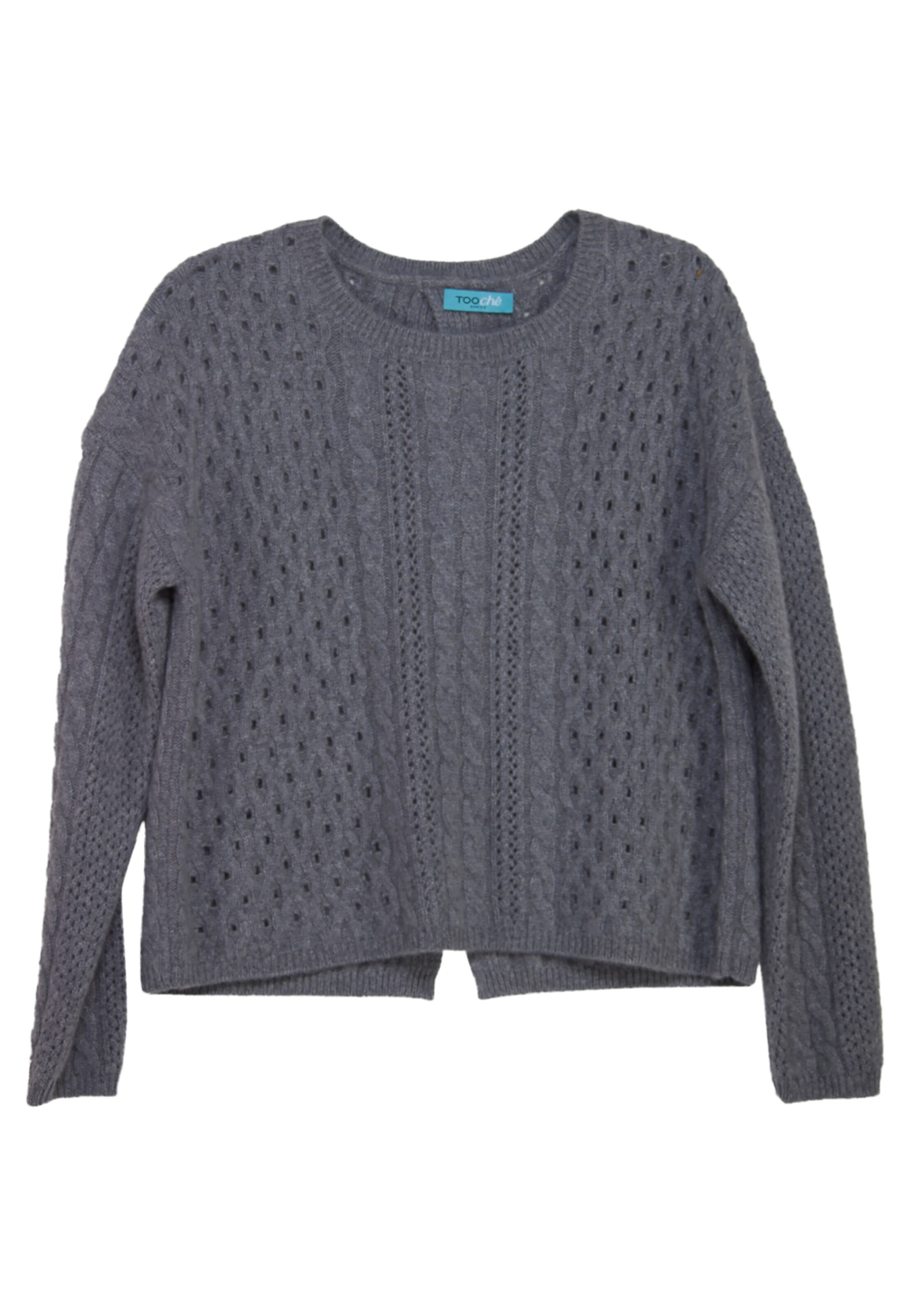 TOOche Sweater in Grey: front