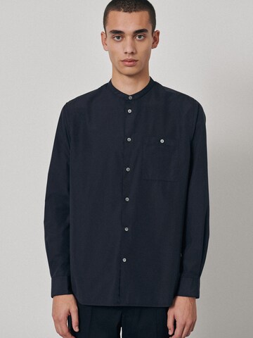 Studio Seidensticker Regular fit Button Up Shirt in Blue: front