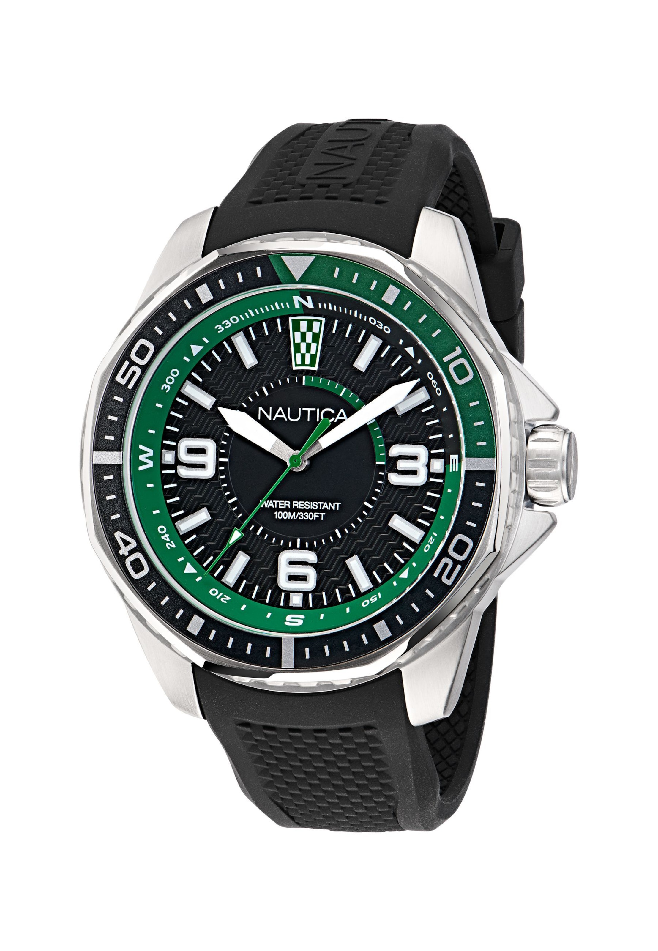 Montre à affichage analogique 'Koh May Bay' NAUTICA en noir : devant