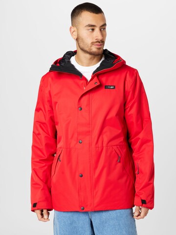 OAKLEY - Chaqueta de montaña 'RANGE' en rojo: frente