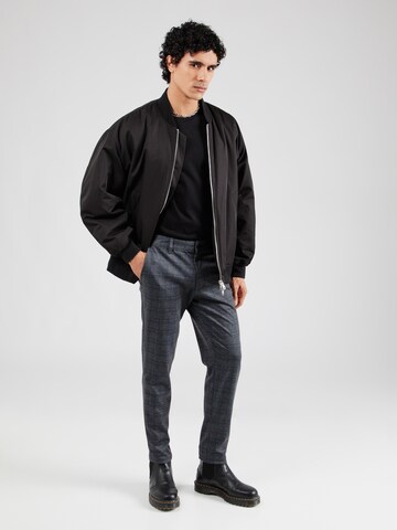 JJ Rebel Slimfit Spodnie 'JREBMICHAEL' w kolorze szary
