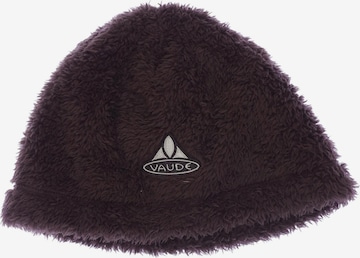 VAUDE Hut oder Mütze M in Braun: Vorderseite