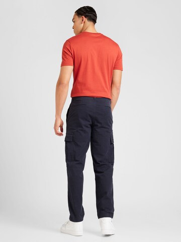 BOSS Regular Cargobroek 'Sisla-7' in Blauw