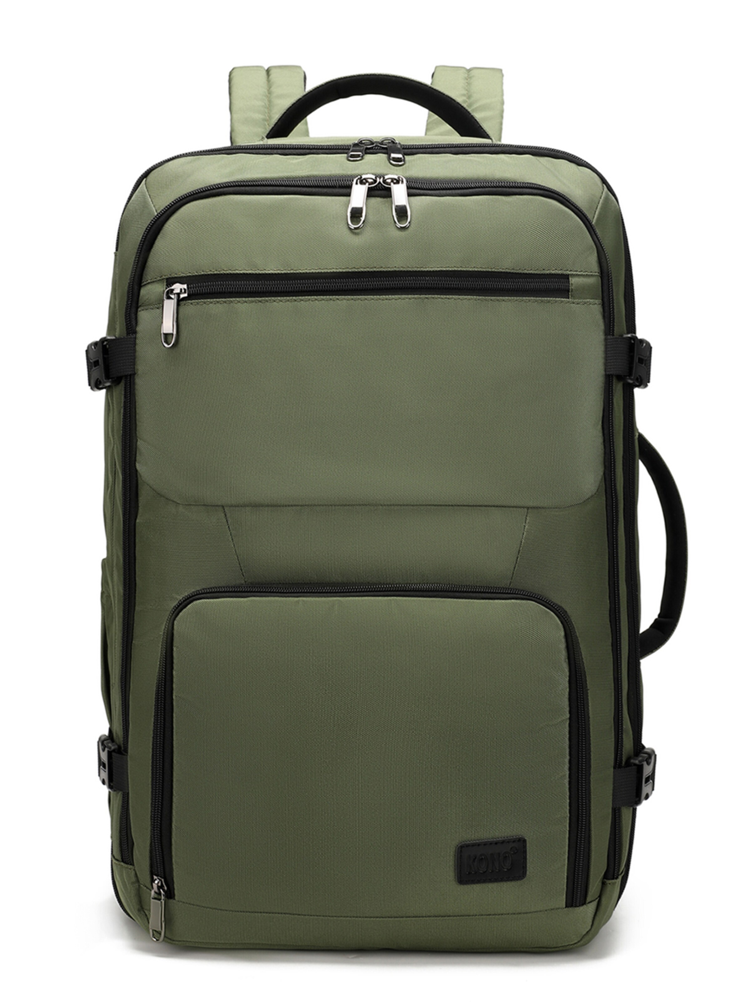 Kono Backpack in Green: front