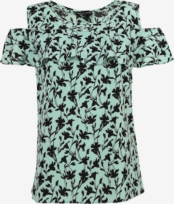 Awesome Apparel Blouse in Groen: voorkant