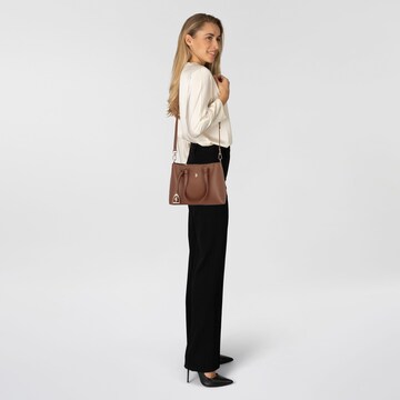 U.S. POLO ASSN. Handbag 'Jones' in Brown