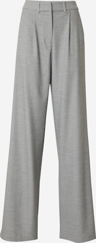 RÆRE by Lorena Rae Loose fit Pleat-Front Pants 'Donia Tall' in Grey: front
