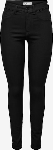 JDY Skinny Jeans 'Tulga' in Zwart: voorkant