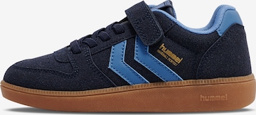 Hummel Sneakers in Blauw: voorkant